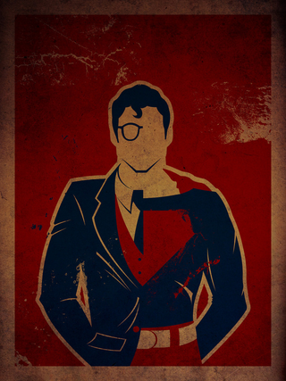 Illustration for article titled Minimalist superhero posters bisect Batgirl and Spider-Man into their alter egos